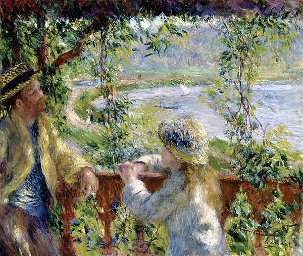 Pierre Auguste Renoir By the Water